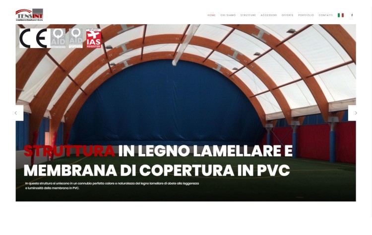 Tensint srl sito web responsive